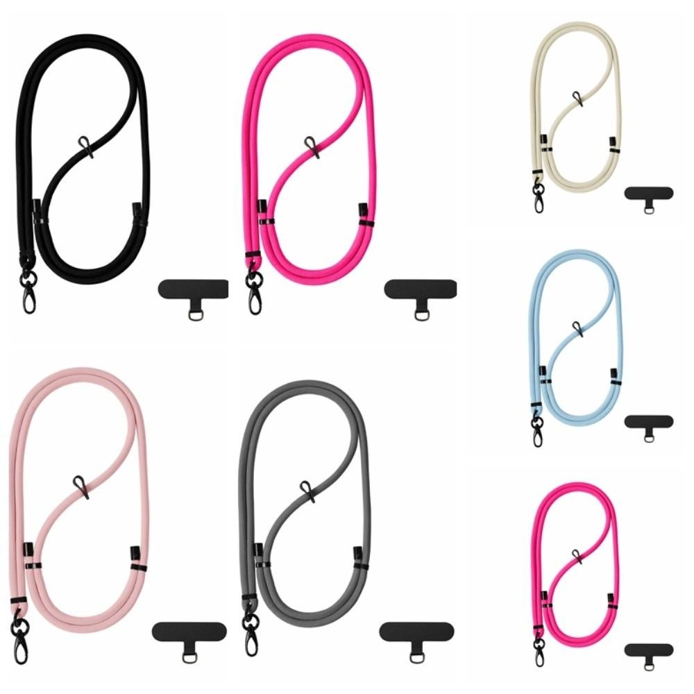 Adjustable Crossbody Phone Strap Detachable Phone Neck Straps Mobile Phone Lanyard  Lanyard Patch