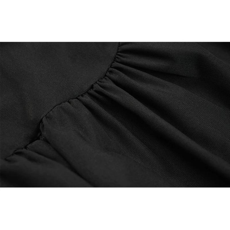 Черное платье Лолиты, женское лоскутное свободное платье с бантом в японском консервативном стиле, матросский воротник, кавайное платье с длинными рукавами, наряд для девочки Jk