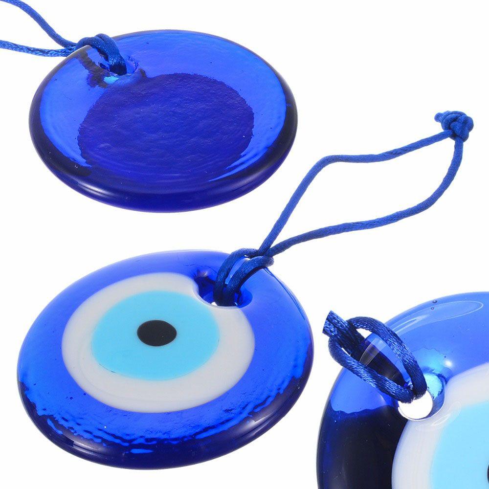 Car Auto Accessories Glass Evil Eye Blue Office Interior Decor Auto Decor Car Pendant Amulet