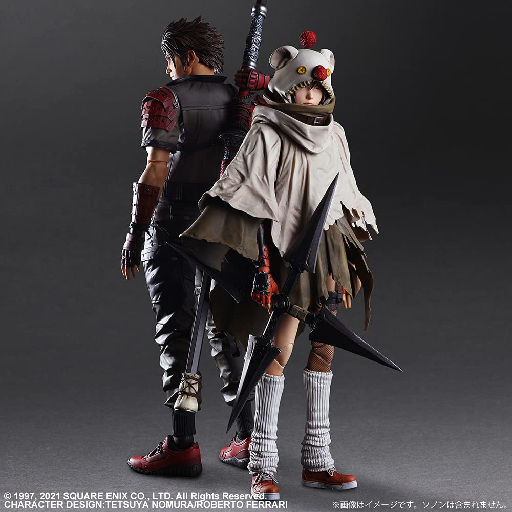 Final Fantasy VII Remake Intergrade PLAY ARTS Кай Юффи Кисараги подвижная окрашенная фигурка из ПВХ
