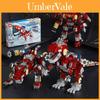 Deformable Mechanical Tyrannosaurus Rex Assembled Building Block For Kids Building Activity
