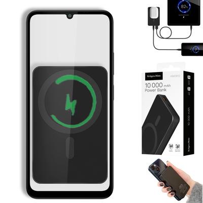 POWER BANK индукционный Kruger&Matz 10000 мАч Mag Safe