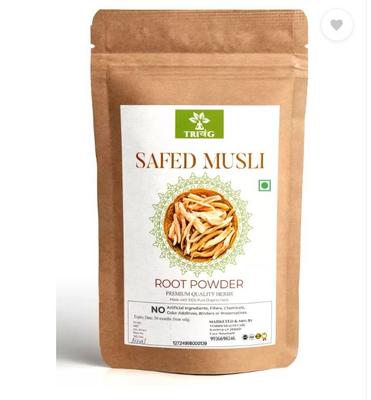 Trivang Safed Musli Powder | Натуральная аюрведическая поддержка для жизненной силы и повышения энергии (50 г)