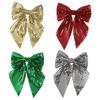 Yousheng Hairpin Bow Theme Sparkling Sequins Long Ribbon Hair Clip Bright Color Lightweight Back Head Hair Claw Hair Accessories