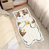 Machine Washable Pet Carpet Anti-slip Rug Decorative Imitation Cashmere Carpet  Living Room