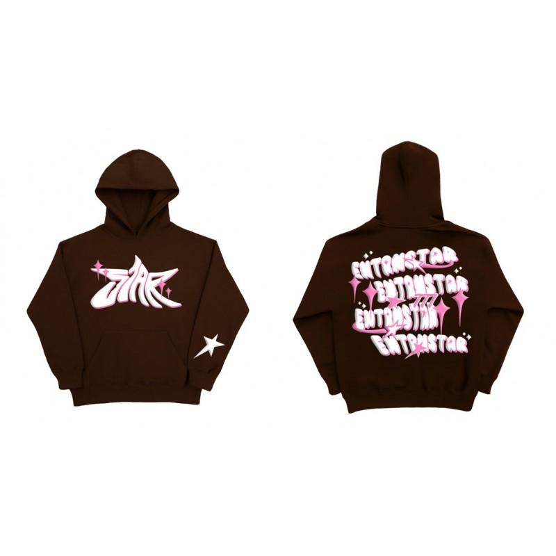Hip Hop Street Style Letter Print Loose Hoodie Set Men Women Casual Tracksuit