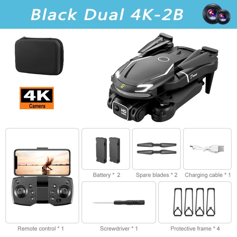 Новый оригинальный V88 Drone 4K/8K HD Двойная камера Аэрофотосъемка Препятствия Уклонение Пульт Дистанционного Управления Самолет Квадрокоптер Игрушка 2025