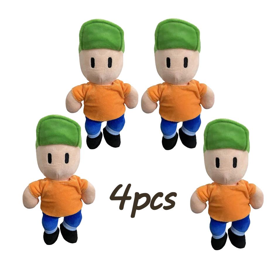 Плюшевые игрушки Stumble Guys Кавайи Аниме Плюш Милое Мягкое Набивное Животное Игрушка Мягкая Кукла Подушки Детский День Рождения Рождественский Подарок