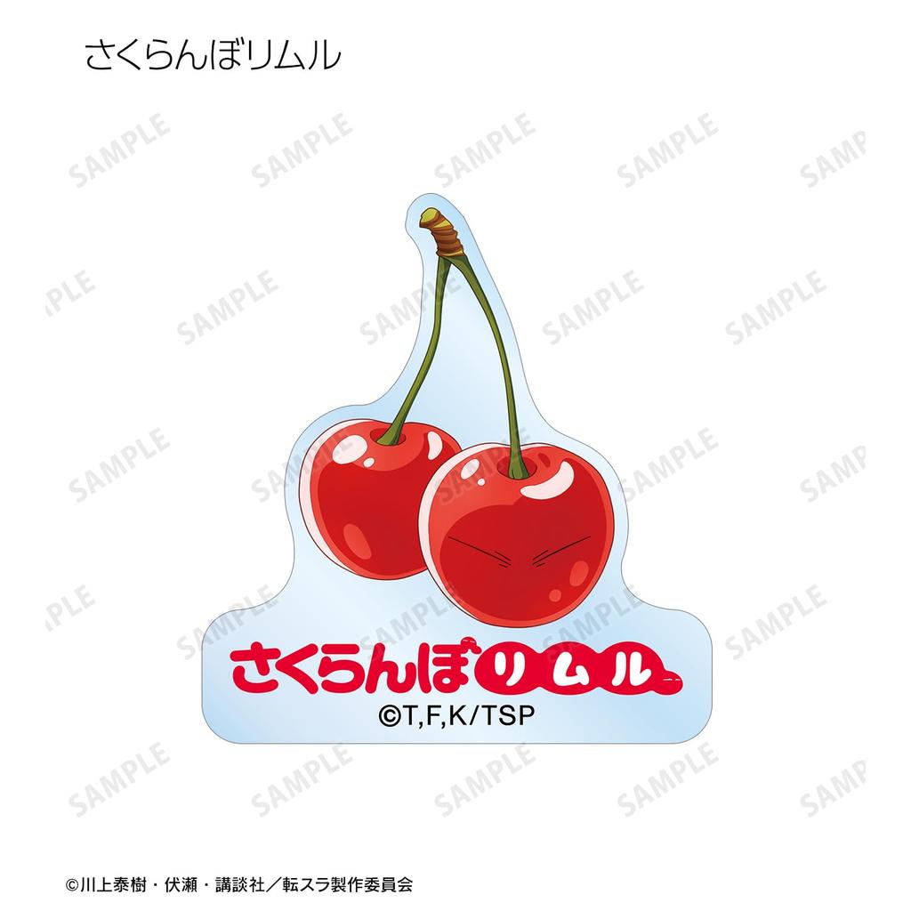 В тот раз, когда я переродился слизью, Торговые локальные акриловые стикеры Слизь Римуру Хоккайдо Тохоку Версия в коробке. & 7 штук