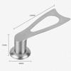 Standable Pot Lid Handle Dovetail Style Wok Lid Handle Sturdy Cookware Lid Knob  Lid Replacement