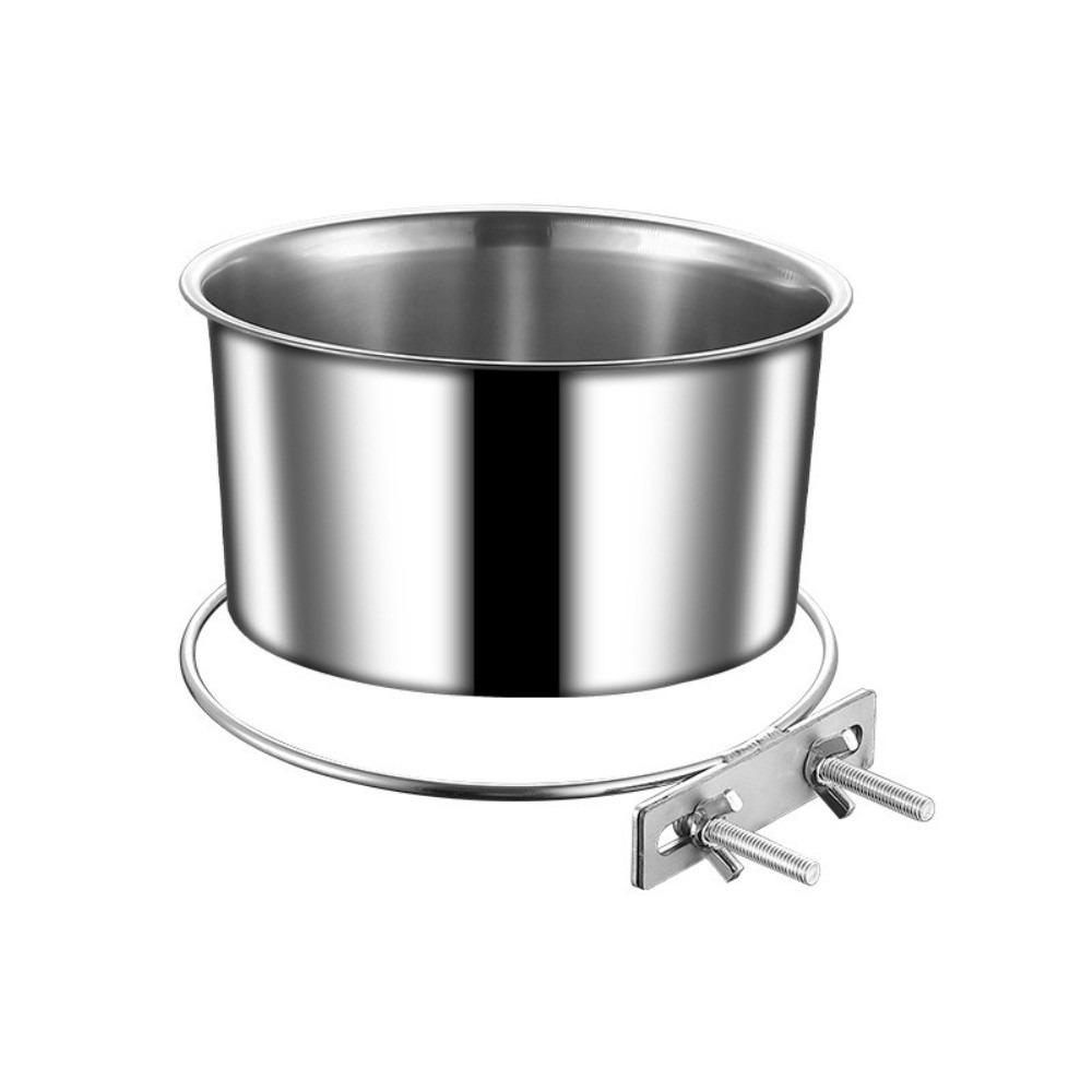 Durable Dog Water Cup Stainless Steel Bird Food Bowl New Pet Food Feeder  Pet Accessories