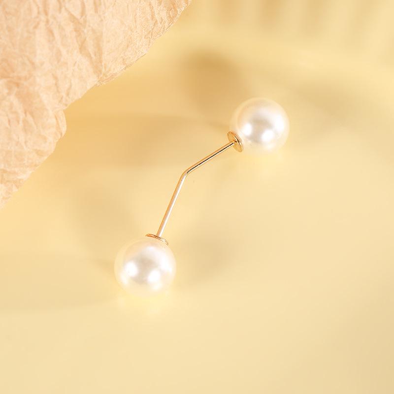 Брошь-булавка с имитацией жемчуга и стразами для подчеркивания талии, Защитная булавка от открывания, Прямая вставляемая булавка.