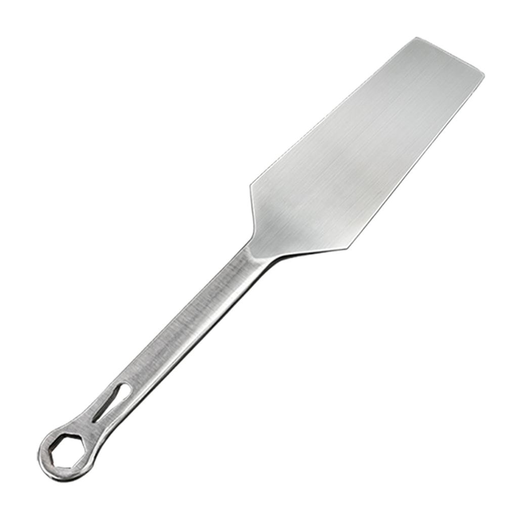 Многофункциональный шпатель для кирпича и штукатурки, скребок для шпатлевки, двухсторонний дизайн, кладка и плитка, 2 в 1