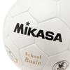 Футбольный мяч MIKASA 5, сертифицированный Японской футбольной ассоциацией, мяч для старшей школы, белый, сшитый вручную, рекомендуемое внутреннее давление Нет. (Для