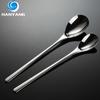 HANYANG 304 Stainless Steel Mixing Spoon Size Mirror Polished Extended Spoon Restaurant Mixing Spoon