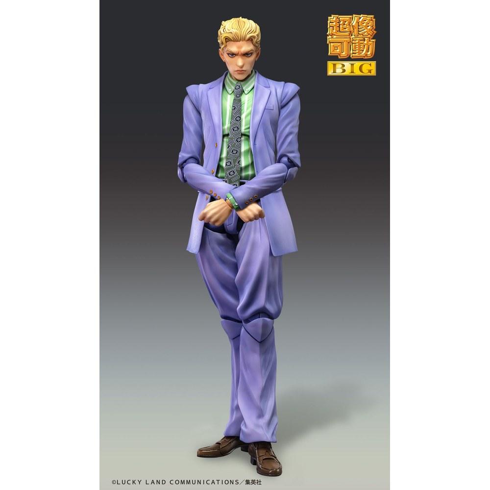 Medicos Entertainment JoJo's Bizarre Adventure Часть 4 Джорно Джованна Большая Фигурка 205 мм ПВХ АБС ПОМ Металл Подвижная Раскрашенная Фигурка