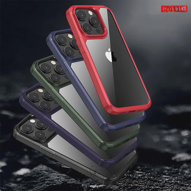 Прозрачный защитный чехол Airbag Anti Fall для iPhone 14 Pro