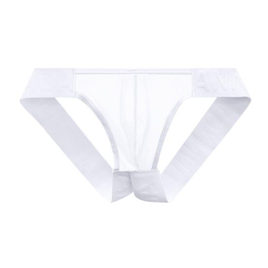 Мужские трусы-слипы с низкой посадкой, однотонные, стринги, однотонные, сетчатые вставки, ультратонкие