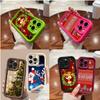 Ae117 Merry Christmas Happy New Year Design Phone Cases for iPhone 16 14 13 11 Pro Max 15 7 8 Plus 12 Mini XR XS Max Angel Eye Ladder Protective Cover