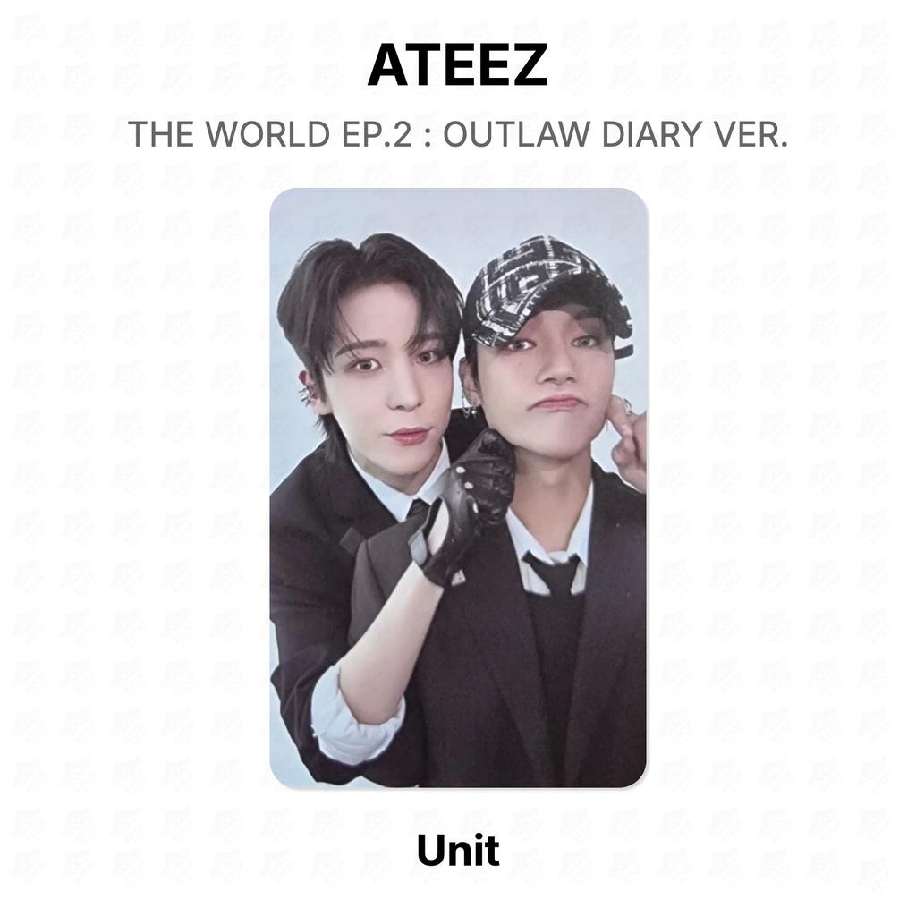 ATEEZ МИР ГП.2 : ДНЕВНИК ПРЕСТУПНИКА ВЕР. Официальная фотокарта