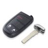 KEYYOU 2/3/4/5BTN Car Smart Key Case Shell For Jeep Grand Cherokee Dodge Ram 1500 Journey Charger Dart Challenger Durango AMZ1 
