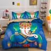 Комплект постельного белья Lord Ganesha Indian Elephant Bohemia Mandala для мальчиков и девочек Twin Queen Size, пододеяльник, наволочка, кровать для детей и взрослых