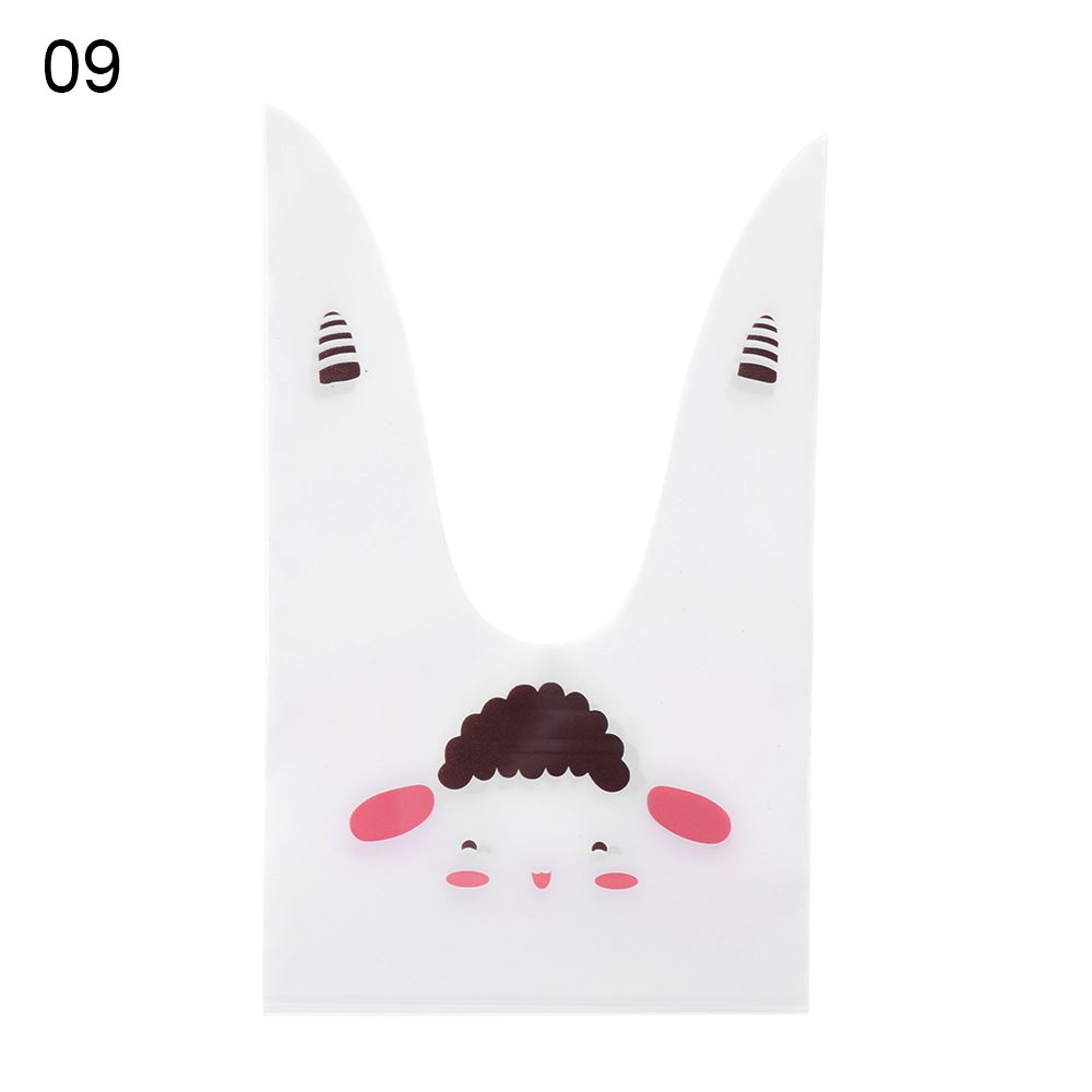 Украшение Праздничные принадлежности Карман для хранения Упаковка для печенья Пасхальный кролик Конфетный пакет Пакеты для печенья с кроликом