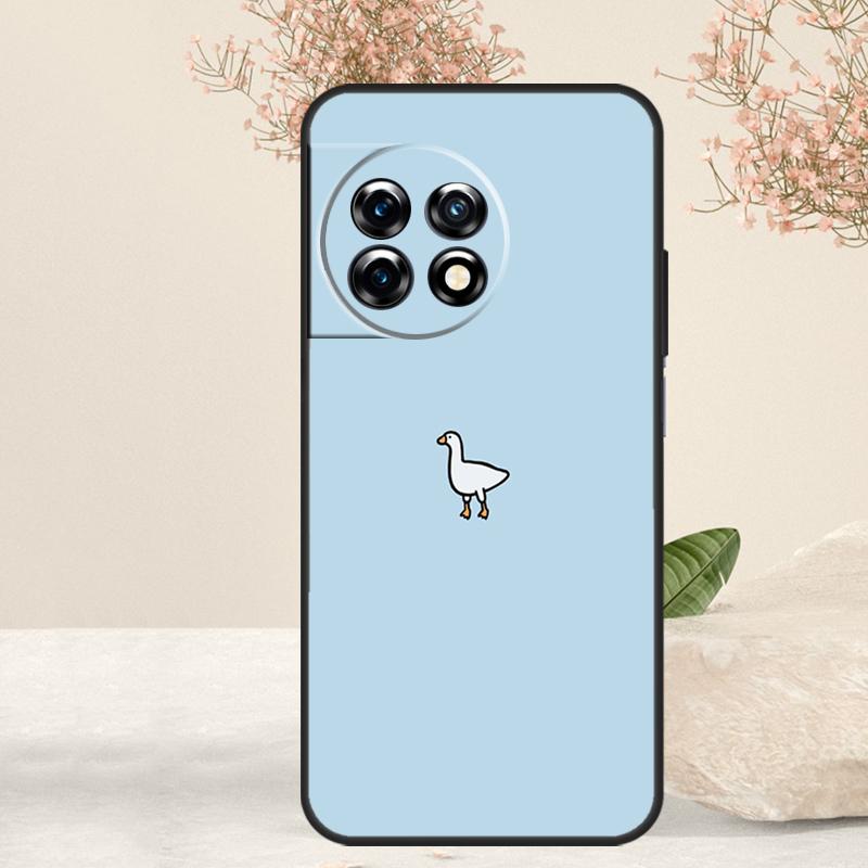 Мультяшный Забавный Гусь Чехол Для OnePlus 15R 13R 13T 15 13 12 12R 11 10T 8 9 10 Pro Nord 5 CE 4 3 Lite N20 N30 Обложка