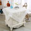 Европейская роскошная вышитая скатерть для обеденного стола, скатерть с одуванчиком, кружевная ткань, чехол для тумбы под телевизор, чехол для обуви от пыли