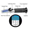 4-in-1 Antifreeze Refractometer Ethylene Glycol, Propylene Glycol, For Cooling Water Freezing Point, Disc Water, Adblue, Battery