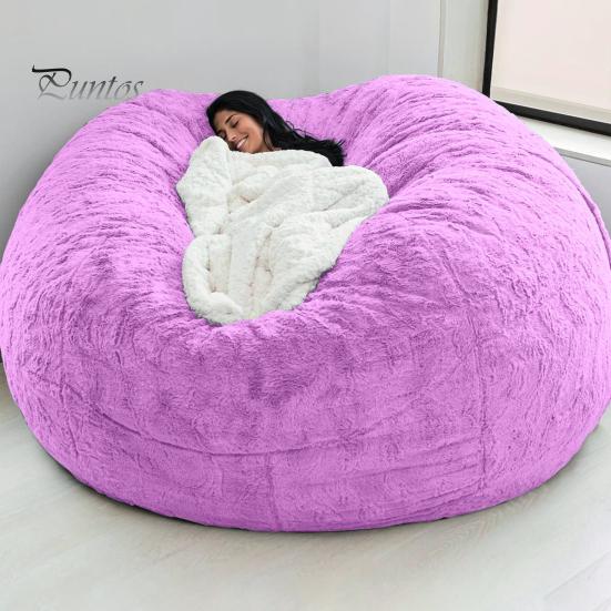 Модный моющийся дышащий чехол-мешок для дома, большой круглый ультра-мягкий чехол для ленивого дивана, мебельные аксессуары