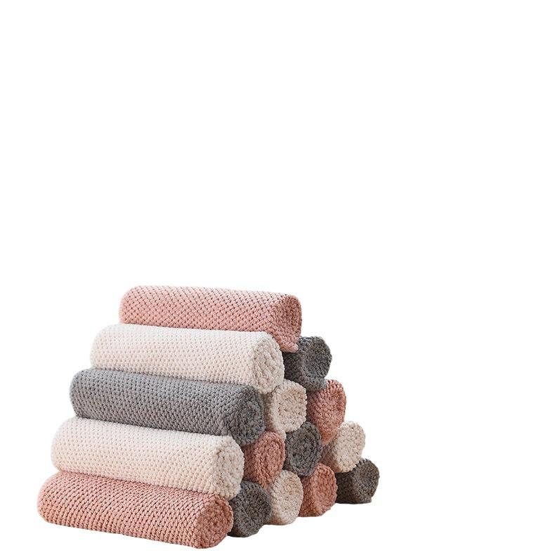 Кухонная салфетка из кукурузного волокна, не оставляющая ворсинок, многофункциональная - Легко моющаяся ленивая тряпка