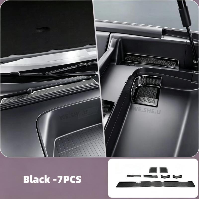 For Xpeng MONA L03 2026 2027 Door Air Outlet Protective Cover Dustproof Stainless Steel Car Interior Modified Accessories