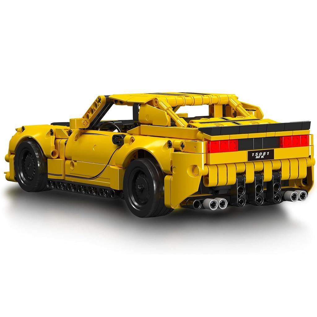 MOULD KING Challenger SRT Hellcat Super Car Block Set Pullable Car Block Set Adult and Children's Building Toys 8+