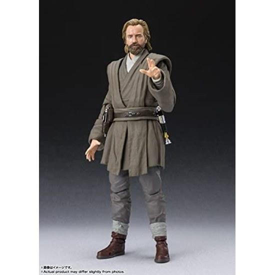 НАРОДЫ ТАМАШИИ SH. Фигурка Оби-Вана Кеноби от Figuarts (ЗВЕЗДНЫЕ ВОЙНЫ Кеноби) приблизительно 150 мм ПВХ АБС ткань окрашенная подвижная фигурка