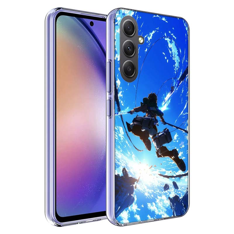 Character LEVI ACKERMAN Phone Case for Samsung A17 A37 A57 A07 A16 A26 A36 A56 A06 A02S A12 A22 A32 A52S A04S A14 A24 A34 A54 A0