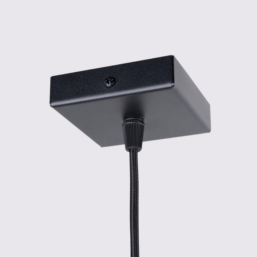 Carbon pendant lamp 1 black