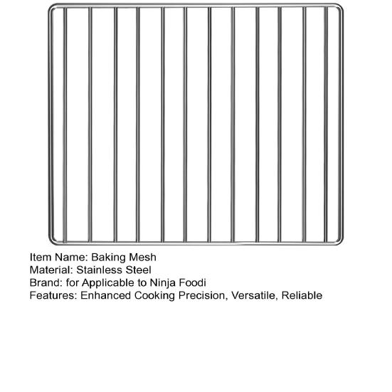 Решетка для фритюрницы Ninja Foodi DT201 DT251 14''x11.5'' с антипригарным покрытием