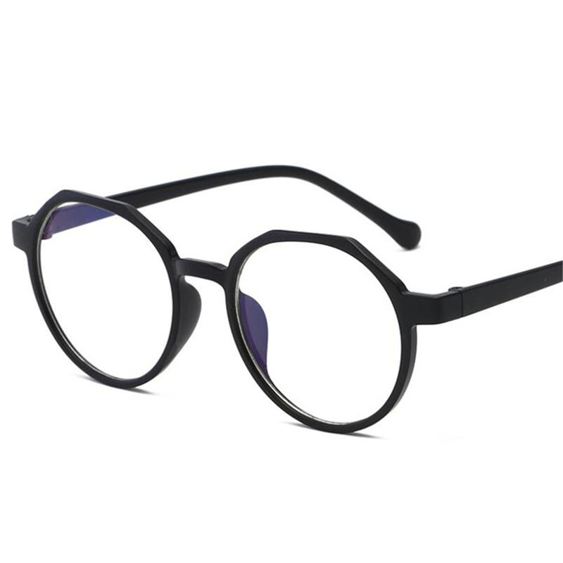 Ретро круглая оптика, очки для женщин и мужчин, модные прозрачные зеркальные линзы для близорукости, очки для близорукости 0 -0,5 -1,0 -1,5 до -6,0