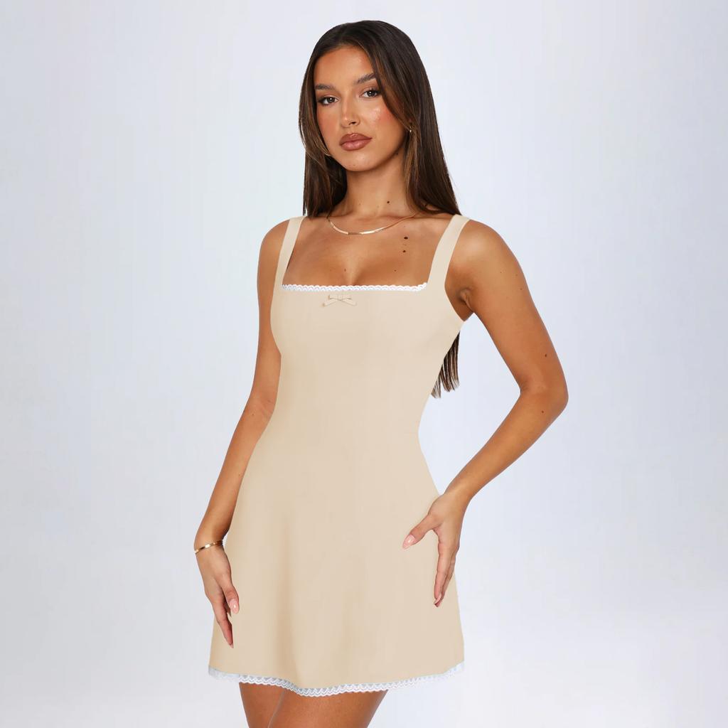 Женское мини-короткое платье