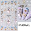 Christmas X Max Snow Manicure Decor Sliders Relief Engraved 5D Embossed Nail Stickers Nail Art Sticker Decal