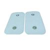 20pcs 3.7mm Stud Electrodes Hollow Head Dual Snap Tens Gel Adhesive Replacement Muscle Stimulator Electrotherapy Massage Pads