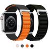 Альпийская петля Ремешок Для apple watch Ultra 2 ремешок 49мм 44мм 40мм 45мм 41мм 46мм 45 мм браслет correa iWatch series 9 8 7 6 3 se 10