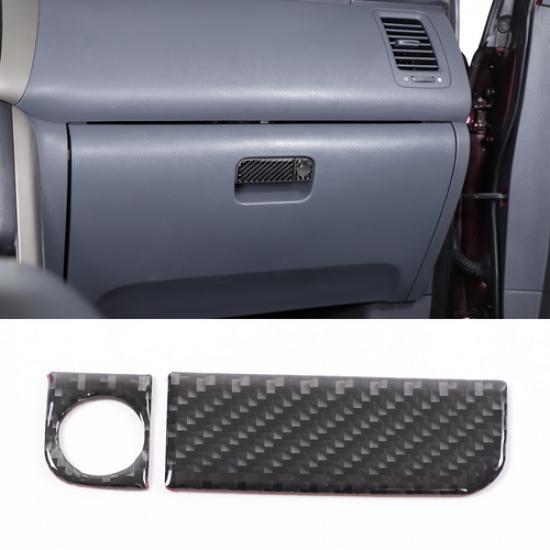 Soft Carbon Fiber Passenger side glove Box switch sticker For Honda Pilot 03-08