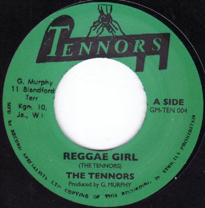 7inch Record TENNORS KARL BRYAN Reggae Girl Parapinto GMTEN04 Tennors 2011 UK Reggae Ska Dub Used
