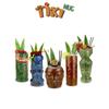 Hawaiian Ceramic Cup TIKI Creative Cocktail Cup Embossed Water Cup Tiki Cup Zombie Face