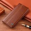 Genuine Leather Flip Cover for Huawei Nova11 Pro and Nova11se Mobile Phone.