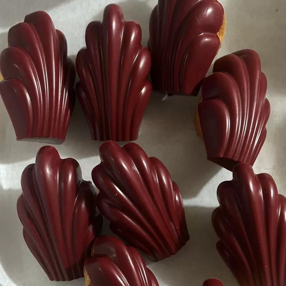 Silicone Material Baking Mold 6-Cavity Dessert Mold Easy Release Pudding Mold Bread Making