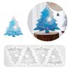 Silicone Soap Molds DIY Candle Mould Silicone Crafts Moulds Christmas Tree Shape Perfect Gift for DIY Hand-Making Lover