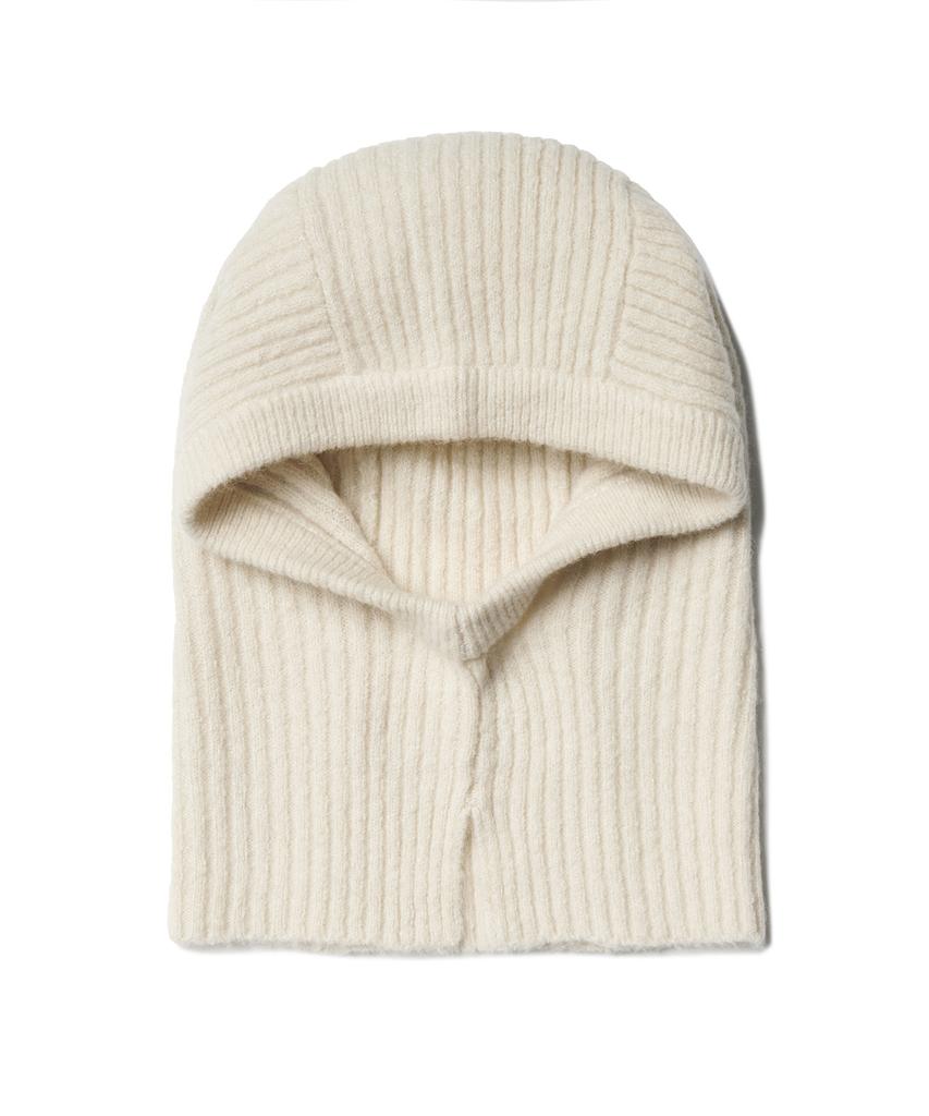 MUSINSA STANDARD WOMAN Женская мягкая балаклава из буклированной вязки [Кремовый]